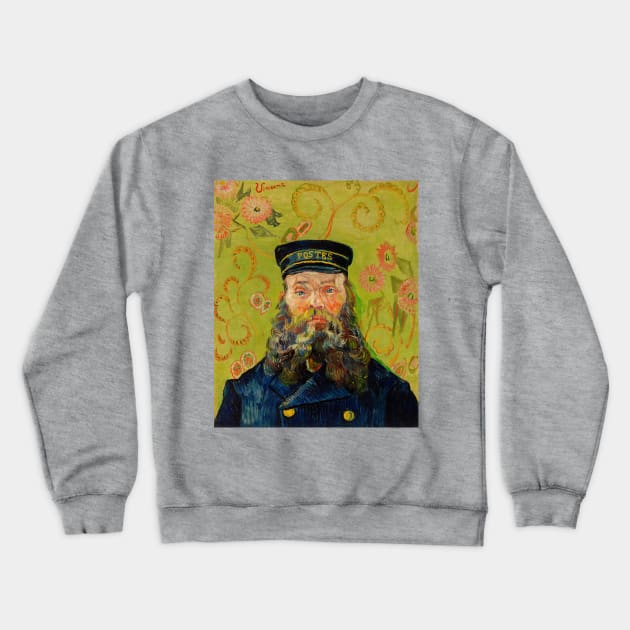 Vincent Van Gogh- The Postman Crewneck Sweatshirt by SybaDesign